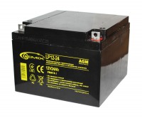 Батарея для ИБП 12В 24Ач Gemix LP12-24 166х175х125 мм