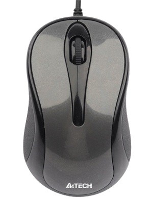 Мышь A4Tech N-360-1 Gray, V-TRACK, USB, 1000 dpi