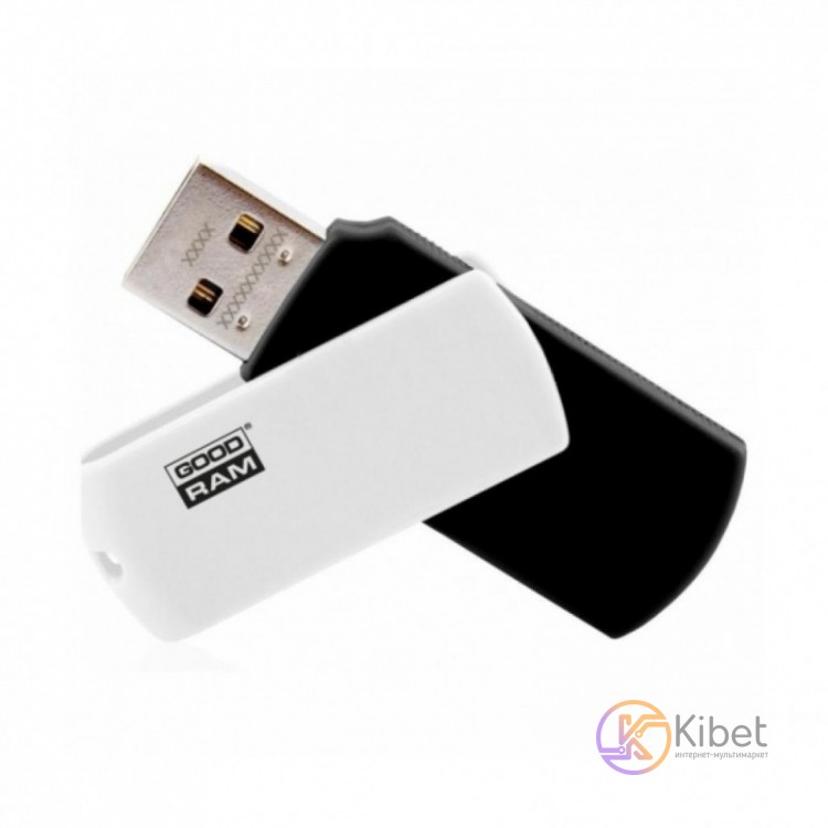 USB Флеш накопитель 128Gb Goodram UCO2 Black White UCO2-1280KWR11
