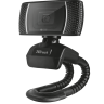 Web камера Trust Trino HD Video, Black, 1.3 Mp, 1280x720 30 fps, USB 2.0, встрое