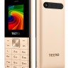 Мобильный телефон Tecno T301, Champagne Gold, Dual Sim (Mini-SIM), 2G, 1.77'' (1