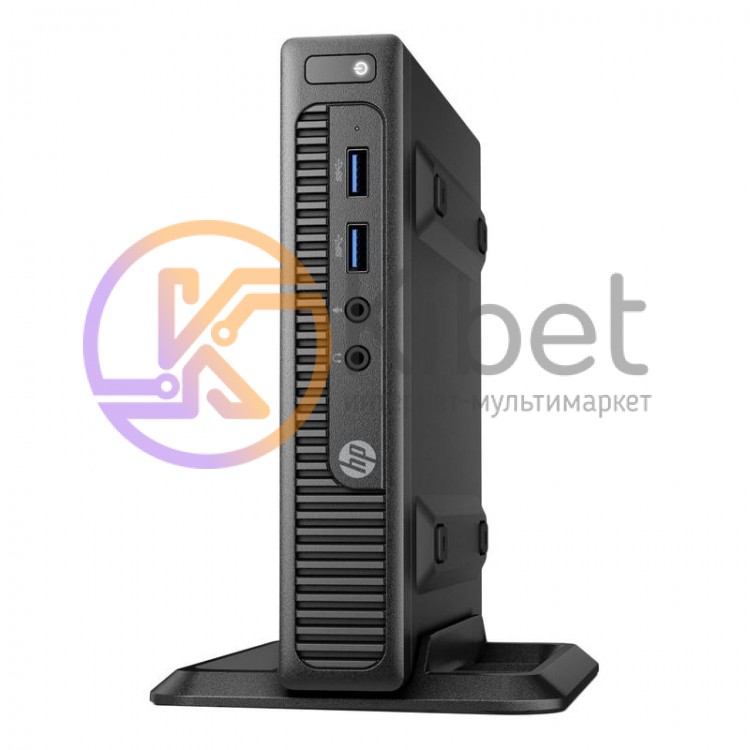 Неттоп HP 260 G2 DM, Black, Intel Celeron 3855U (2 x 1.6 GHz), 4xDDR4, 128Gb SSD