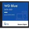 Твердотельный накопитель 4Tb, Western Digital Blue, SATA3, 2.5', 3D TLC, 560 530