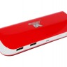 Универсальная мобильная батарея 10400 mAh, HQ-Tech XL 5519, Red, 2xUSB, 5V 2.1