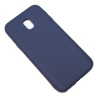 Накладка силиконовая для смартфона Samsung J3 J330 Dark Blue, Soft Case matte IN