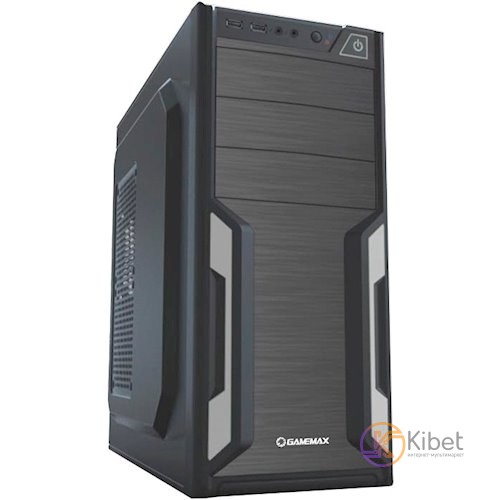 Корпус GameMax MT515 Black, 500 Вт, Mid Tower, ATX Micro ATX Mini ITX, 2хUSB