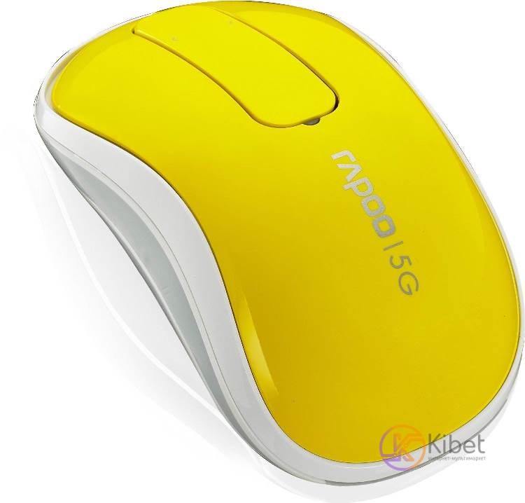 Мышь Rapoo T120p Wireless Touch Mouse yellow