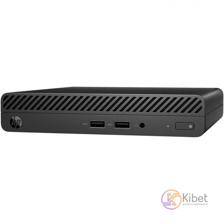 Неттоп HP 260 G3 DM, Black, Core i3-7130U (2x2.7 GHz), 4Gb DDR4, 256Gb SSD, HD G