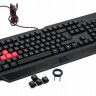 Клавиатура A4Tech Bloody B120 Black, USB, игровая, подсветка, Auto Turbo Shot -