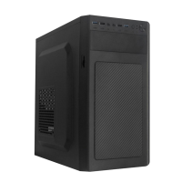 Корпус LogicPower 6116 Black, 500W 120mm, mATX, USB 2.0, 2хUSB 3.0, Audio, 1x5,2
