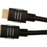 Кабель HDMI - HDMI 2 м Tecro Black, V1.4, позолоченные коннекторы (HD 02-00)