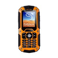 Мобильный телефон Sigma mobile X-treme IT67 Black Orange, 2 Sim, 2' (176x220) TF