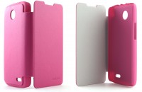 Чехол-книжка для смартфона Lenovo A820 Boso, Pink
