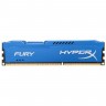 Модуль памяти 8Gb DDR3, 1600 MHz, Kingston HyperX Fury, Blue, 10-10-10-28, 1.5V,