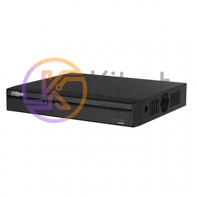 Видеорегистратор HDCVI Dahua XVR5116HS-X, Black, 16 x HDCVI Analog или 2 x IP,