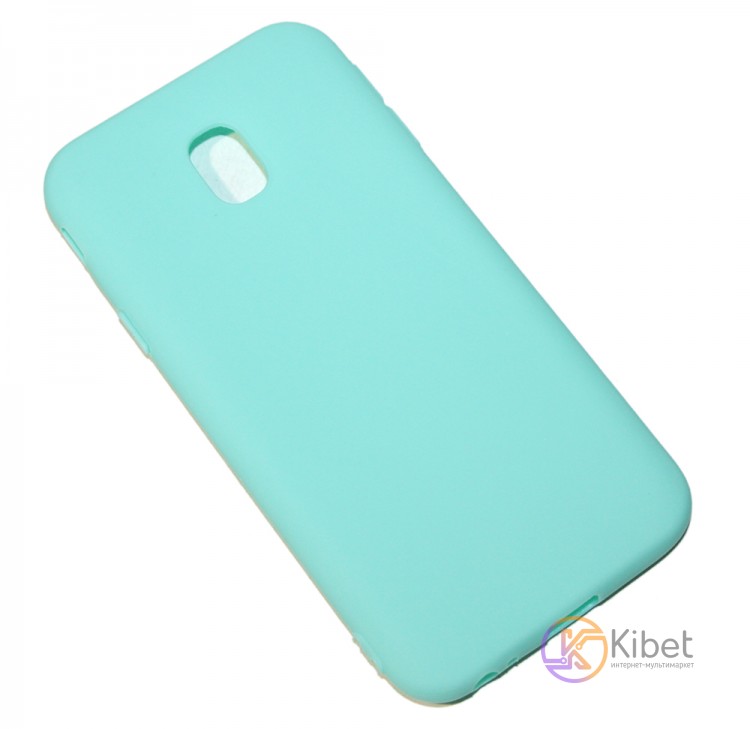 Накладка силиконовая для смартфона Samsung J3 J330 Turquoise, Soft Case matte IN