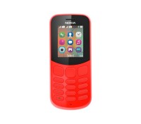 Мобильный телефон Nokia 130 DS Red New, 2 Sim, 1,8' (160х128) TFT, microSD (max