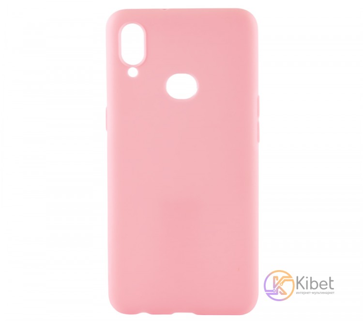 Накладка силиконовая для смартфона Samsung A10s (A107), Soft case matte Pink