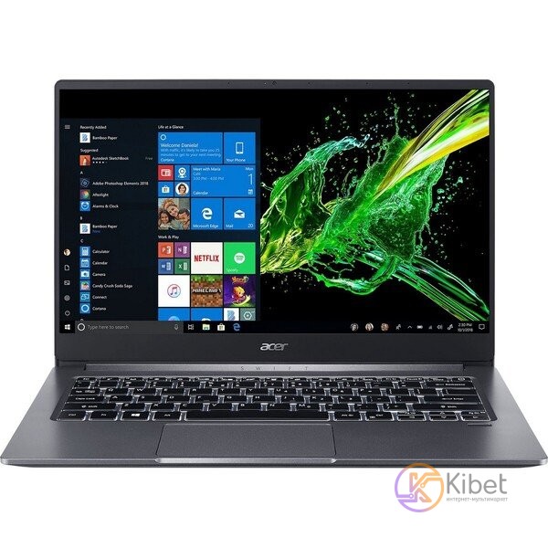 Ноутбук 14' Acer Swift 3 SF314-57G-76NS (NX.HJZEU.006) Steel Gray 14' матовый Fu