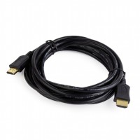 Кабель HDMI - HDMI 1.8 м Cablexpert Black, V1.4, позолоченные коннекторы (CC-HDM