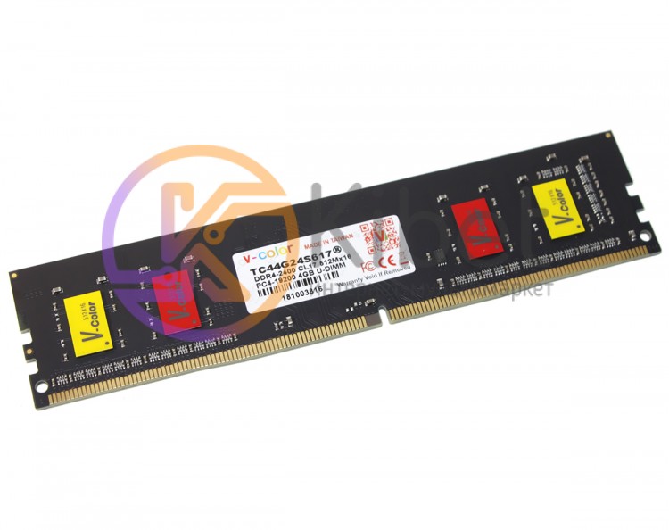 Модуль памяти 4Gb DDR4, 2400 MHz, V-Color Colorful, 15-15-15, 1.2V (TC44G24S617)