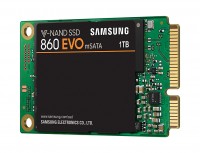 Твердотельный накопитель mSATA 1Tb, Samsung 860 Evo, MLC 3-bit V-NAND, 550 520 M