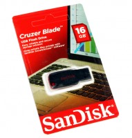 USB Флеш накопитель 16Gb SanDisk Cruzer Blade, Pink (SDCZ50C-016G-B35PE)