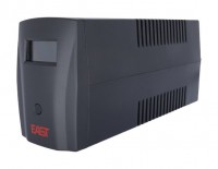 ИБП EAST EA-850U LCD Schuko Black, 850VA, 480W, линейно-интерактивный, 2 розетки