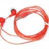 Наушники Sertec ST-204 Red, Mini jack (3.5 мм), вакуумные, кабель 1.2 м