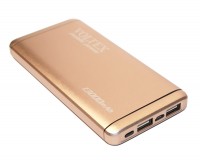 Универсальная мобильная батарея 13000 mAh, Voltex, Gold (VPBF1-250.21)