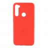 Накладка силиконовая для смартфона Xiaomi Redmi Note 8, Soft case matte Red