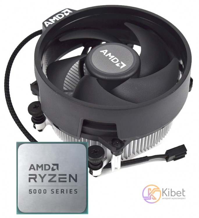 Процессор AMD (AM4) Ryzen 7 5700G, Tray + Cooler, 8x3.8 GHz (Turbo Boost 4.6 GHz