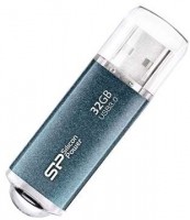 USB 3.0 Флеш накопитель 32Gb Silicon Power Marvel M01 Ice Blue 80 21Mbps SP0