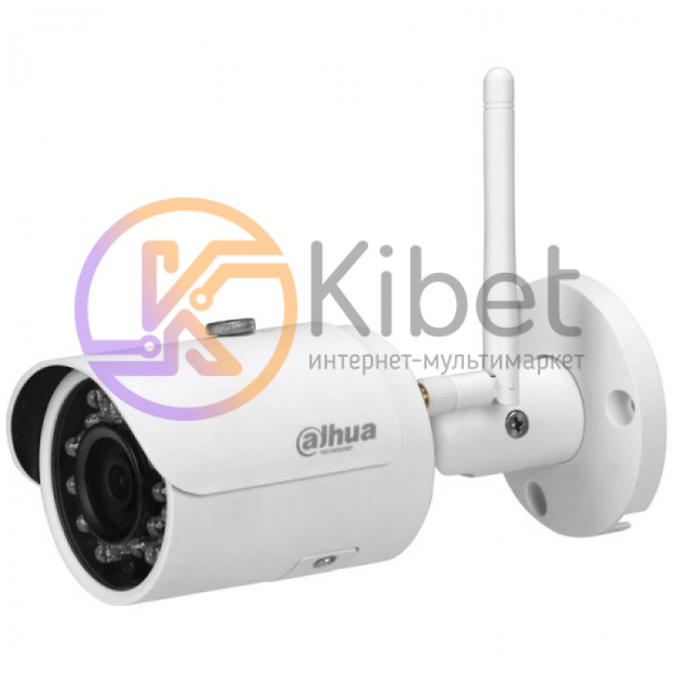 IP-камера Dahua DH-IPC-HFW1320SP-W, White, 3 Mp, 1 3' CMOS, f 2.8 мм, 2304x1296,