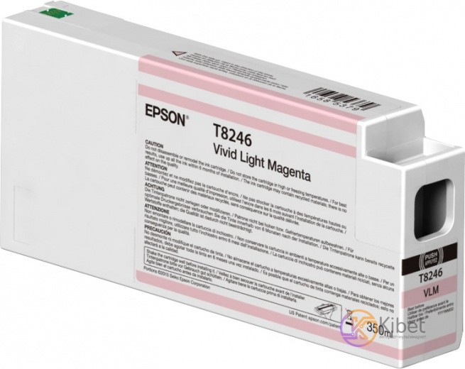 Картридж Epson T8246, Light Magenta, SureColor SC-P6000 P7000 P8000 P9000, 350 м