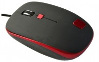 Мышь HQ-Tech HQ-MJ1938 Black-Red, Optical, USB, 1600 dpi