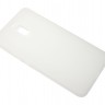Накладка силиконовая для смартфона Meizu M6 Note, SMTT matte, White