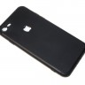 Накладка силиконовая для смартфона Apple iPhone 7, Soft Touch, с вырезом 'яблоко