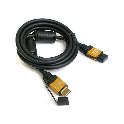 Кабель HDMI - HDMI, 20 м, Black Red, V1.4, Atcom, позолоченные коннекторы (14951