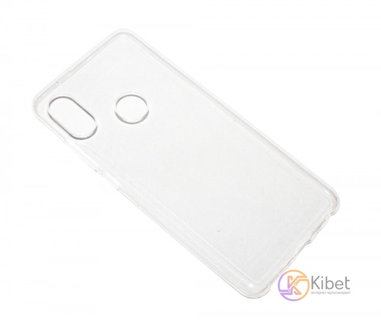 Накладка ультратонкая силиконовая для смартфона Xiaomi Redmi Note 5 Pro Transp