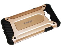 Накладка-бампер противоударный Spigen for Samsung Galaxy J7 J700, Gold