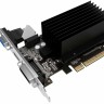 Видеокарта GeForce GT730, Palit, 1Gb DDR3, 64-bit, VGA DVI HDMI, 902 1800MHz, Si