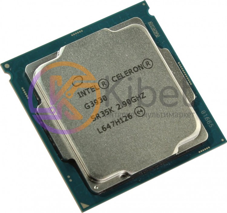 Процессор Intel Celeron (LGA1151) G3930, Tray, 2x2,9 GHz, HD Graphic 610 (1050 M