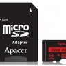 Карта памяти microSDHC, 32Gb, Class10, Apacer SD адаптер, AP32GMCSH10U5-R