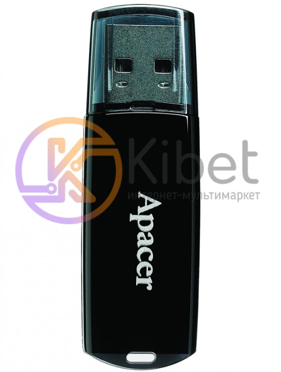 USB Флеш накопитель 32Gb Apacer AH322 Black AP32GAH322B-1