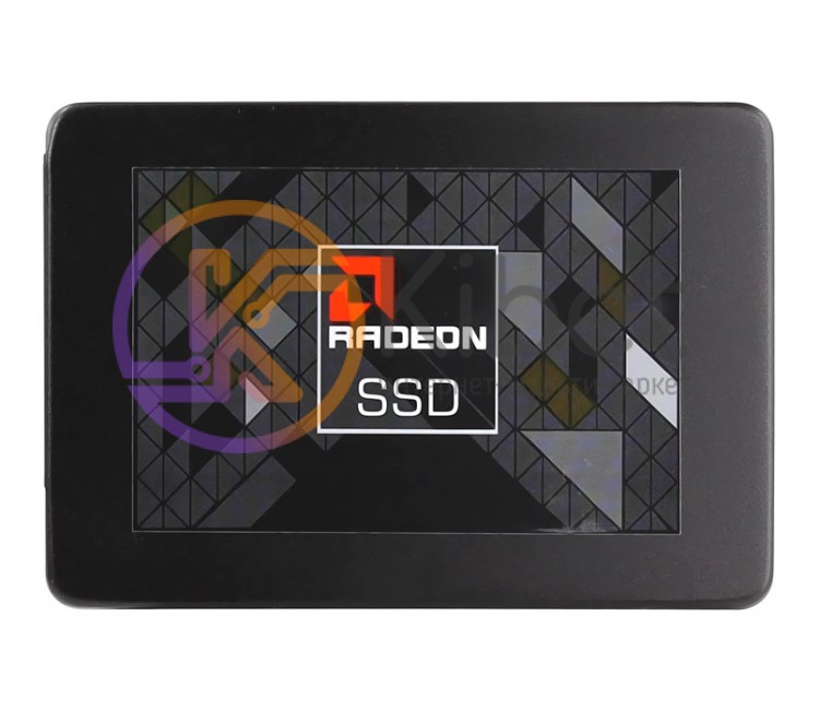 Твердотельный накопитель 120Gb, AMD Radeon R5, SATA3, 2.5', TLC, 544 349 MB s (R