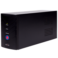 ИБП LogicPower LP-1400VA Black, 1400VA, 840W, линейно-интерактивный, 2 розетки (