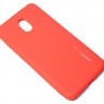 Накладка силиконовая для смартфона Meizu M6, SMTT matte, Red