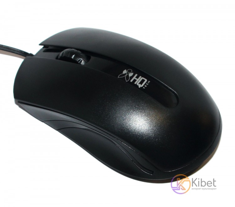 Мышь HQ-Tech HQ-MPM60 Black, Optical, USB, 1000 dpi