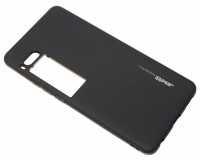 Накладка силиконовая для смартфона Meizu Pro 7 Plus, SMTT matte, Black